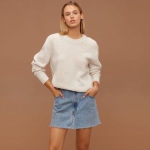 Aritizia Vintage Levi’s Denim Miniskirt